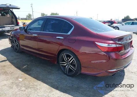 2016 Honda Accord Sport z USA, uszkodzony, nr VIN 1HGCR2F5XGA021512